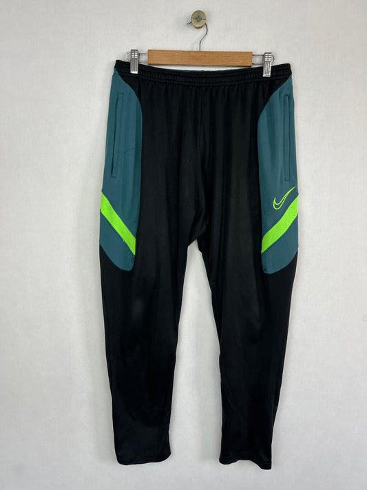 Nike Dri-FIT Academy Pro Men's Black Teal Volt Training Track Pants