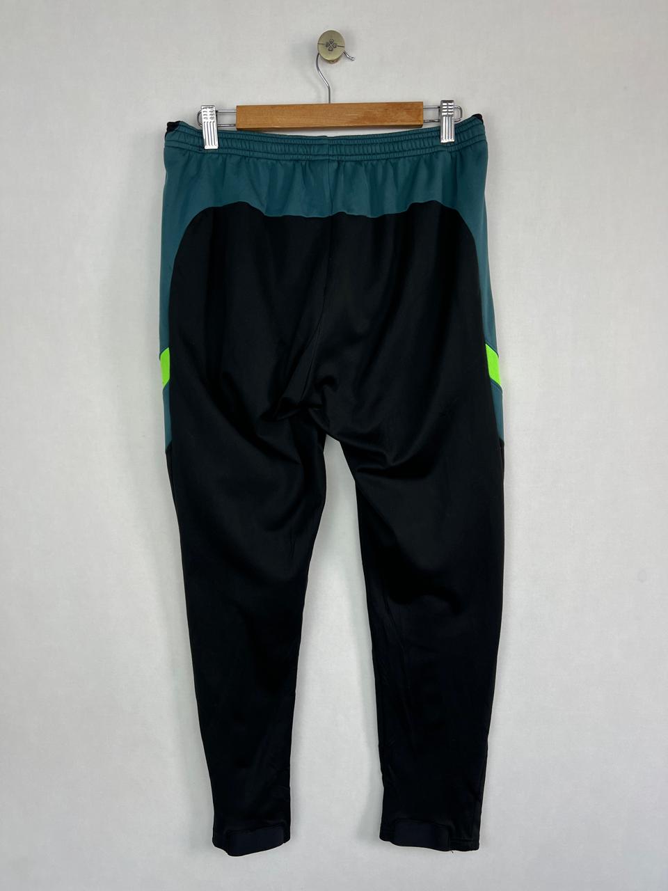 Nike Dri-FIT Academy Pro Men's Black Teal Volt Training Track Pants