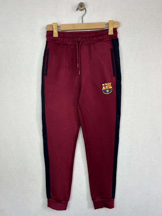FC Barcelona Men's Maroon Navy Jogger Track Pants