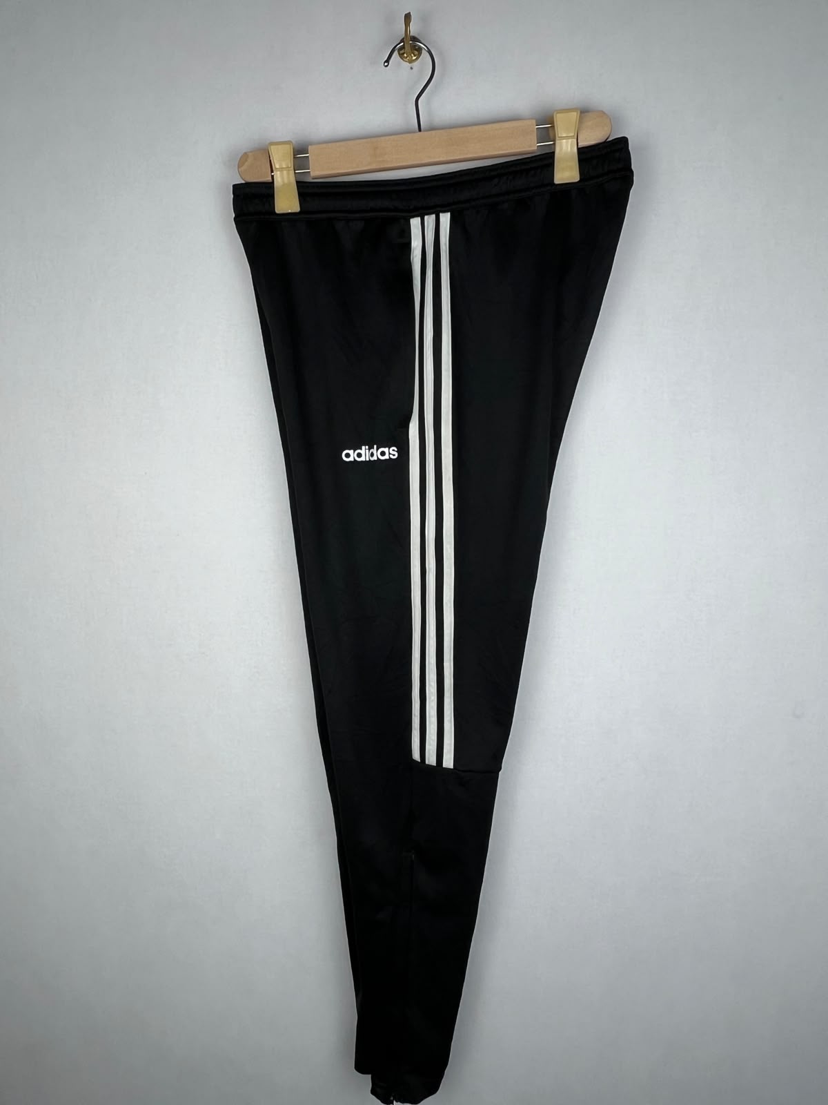 Adidas Sereno 19 Men's Black White 3-Stripes Training Track Pants