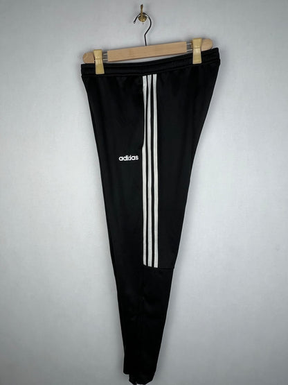 Adidas Sereno 19 Men's Black White 3-Stripes Training Track Pants