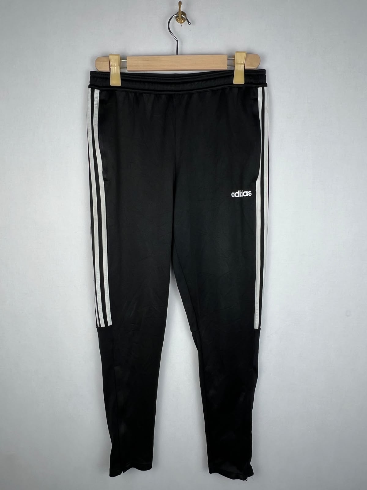 Adidas Sereno 19 Men's Black White 3-Stripes Training Track Pants