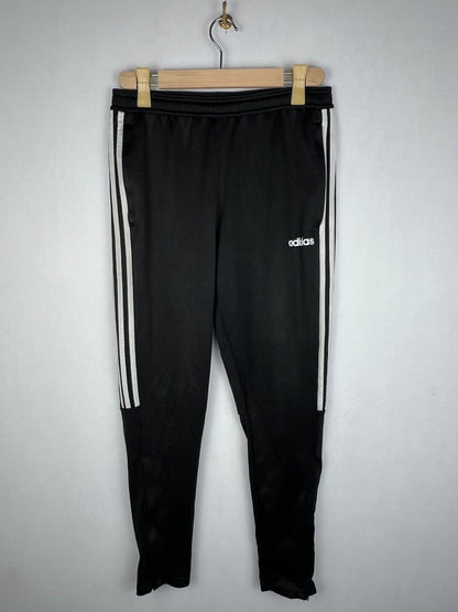 Adidas Sereno 19 Men's Black White 3-Stripes Training Track Pants