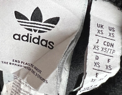 Adidas Originals Men's Black Beige 3-Stripes Colorblock Cuffed Track Pants