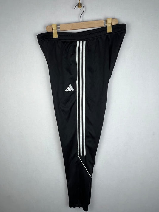 Adidas Tiro 23 Men's Black White 3-Stripes Training Track Pants
