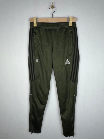 Adidas Tango Tiro 17 Men's Olive Green Black 3-Stripes Training Track Pants
