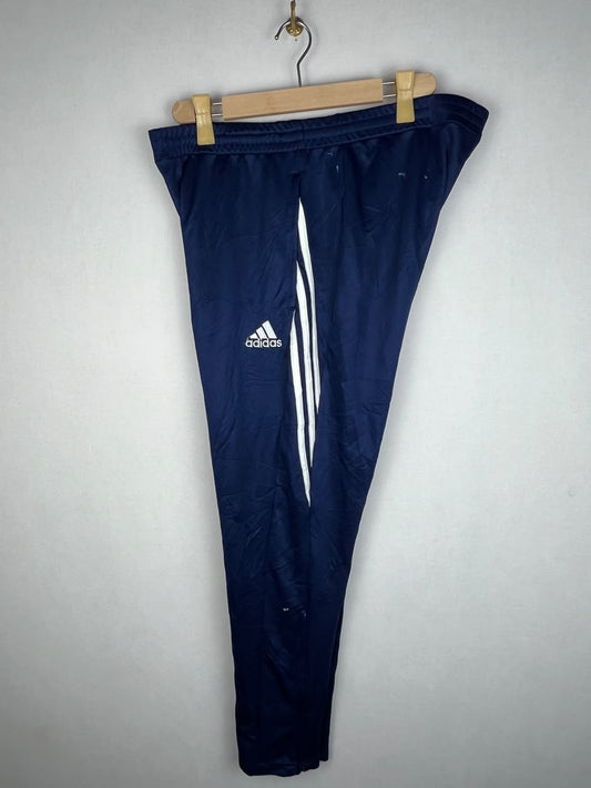 Adidas Tiro 21 Men's Navy Blue White 3-Stripes Training Track Pants