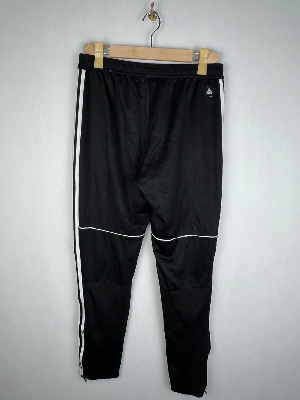 Adidas Tiro 17 Men's Black White 3-Stripes Training Track Pants
