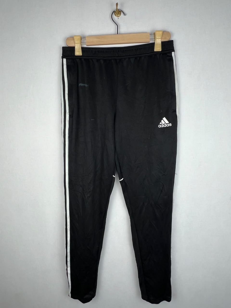 Adidas Tiro 17 Men's Black White 3-Stripes Training Track Pants