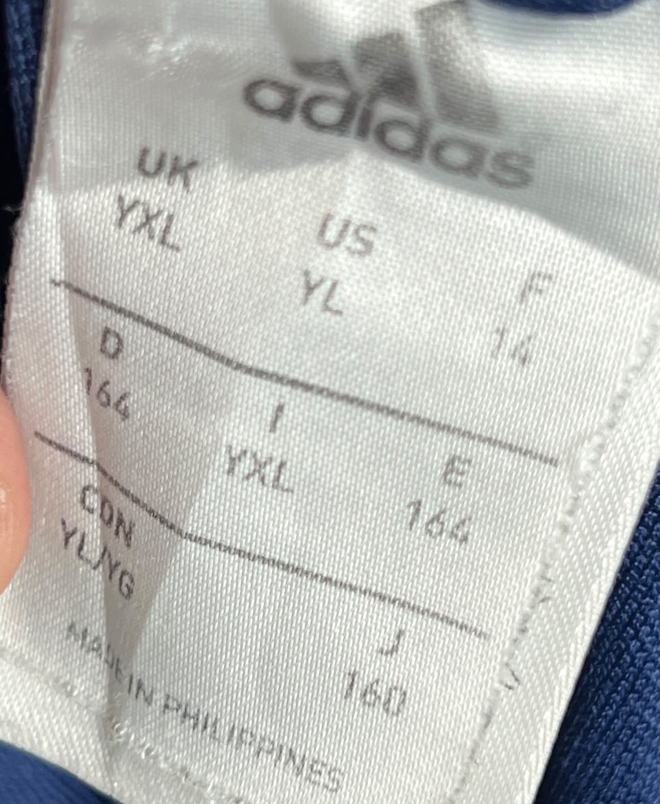 Adidas Tiro 21 Navy Blue White 3-Stripes Training Track Pants