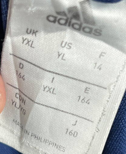Adidas Tiro 21 Navy Blue White 3-Stripes Training Track Pants