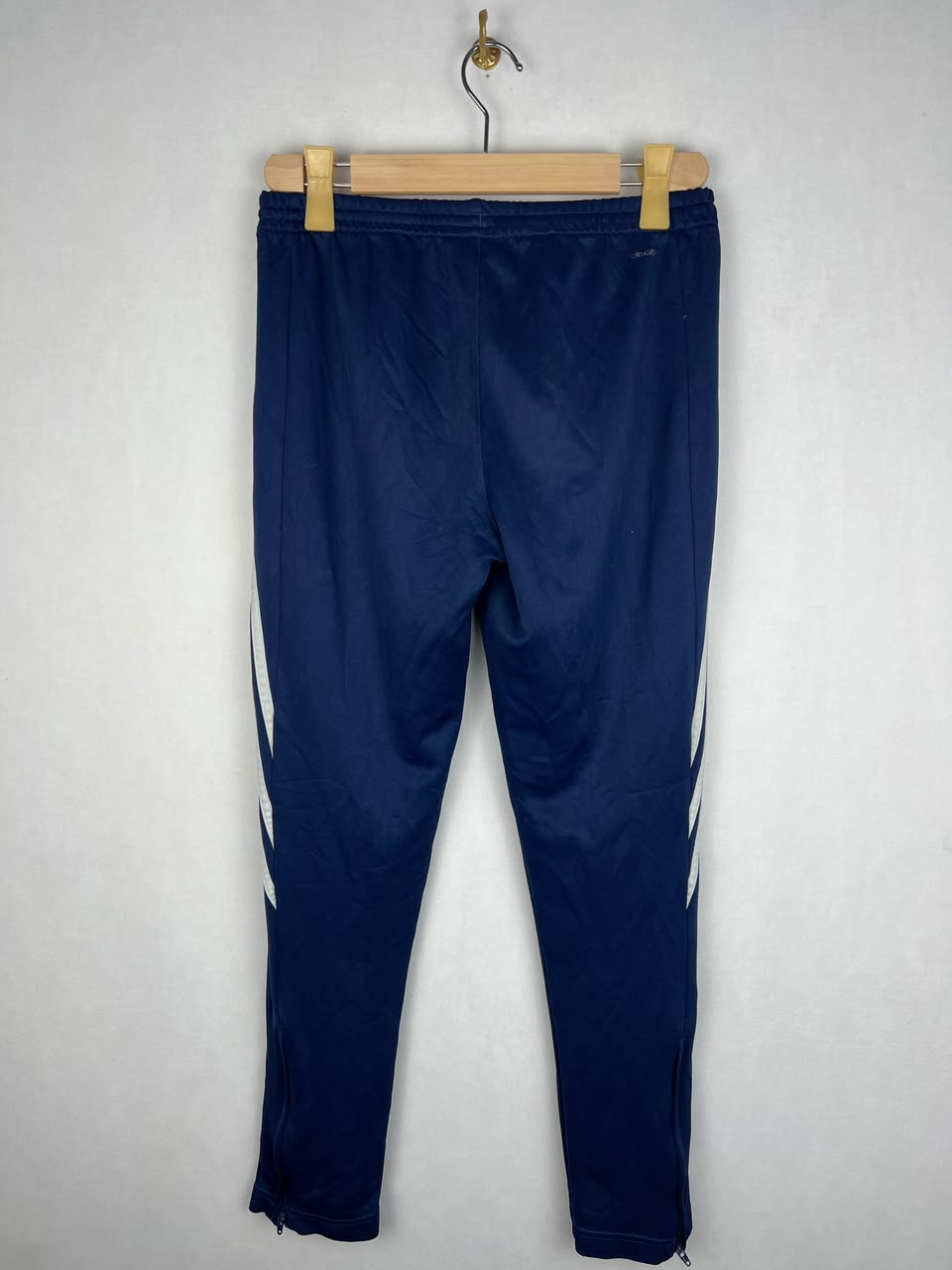 Adidas Tiro 21 Navy Blue White 3-Stripes Training Track Pants