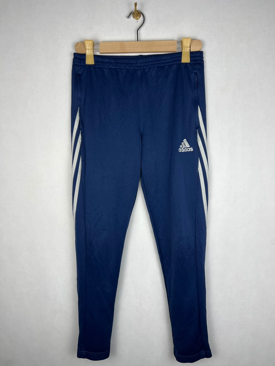Adidas Tiro 21 Navy Blue White 3-Stripes Training Track Pants