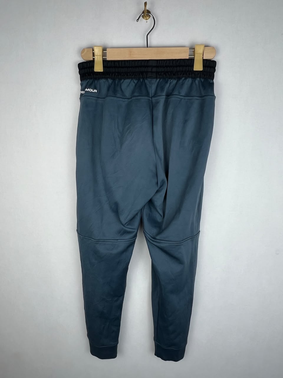 Under Armour Men's Petrol Blue Zip Pocket Fleece Jogger Pants