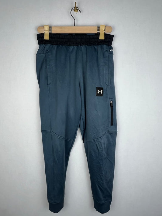 Under Armour Men's Petrol Blue Zip Pocket Fleece Jogger Pants