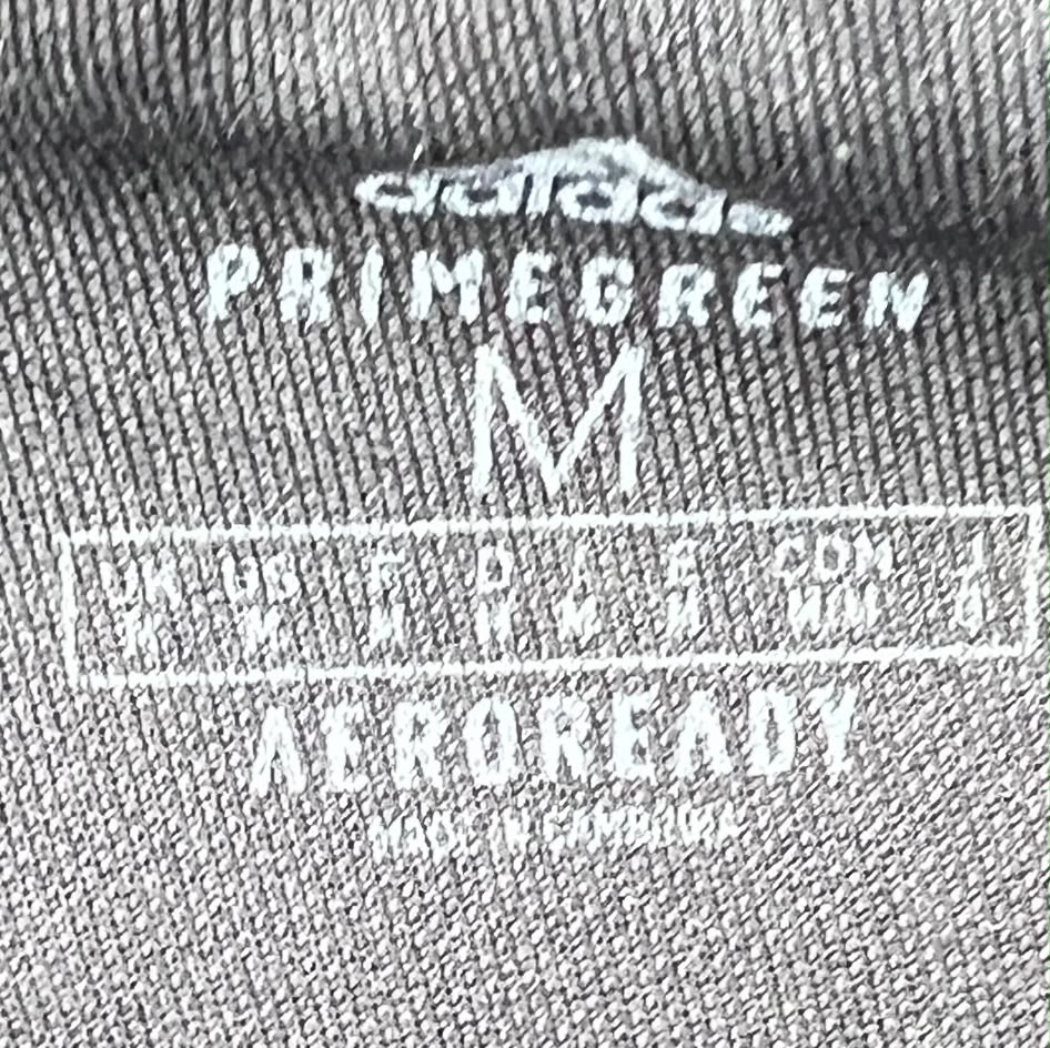 Adidas Sereno Primegreen Men's Black Grey 3-Stripes Training Track Pants