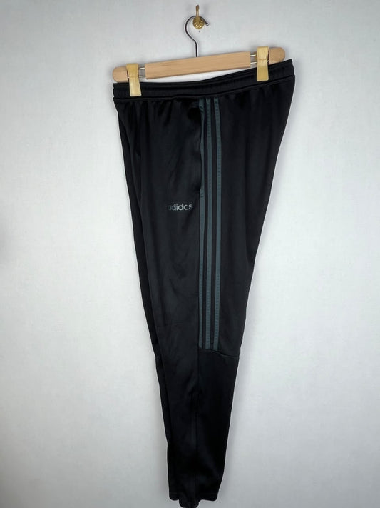Adidas Sereno Primegreen Men's Black Grey 3-Stripes Training Track Pants