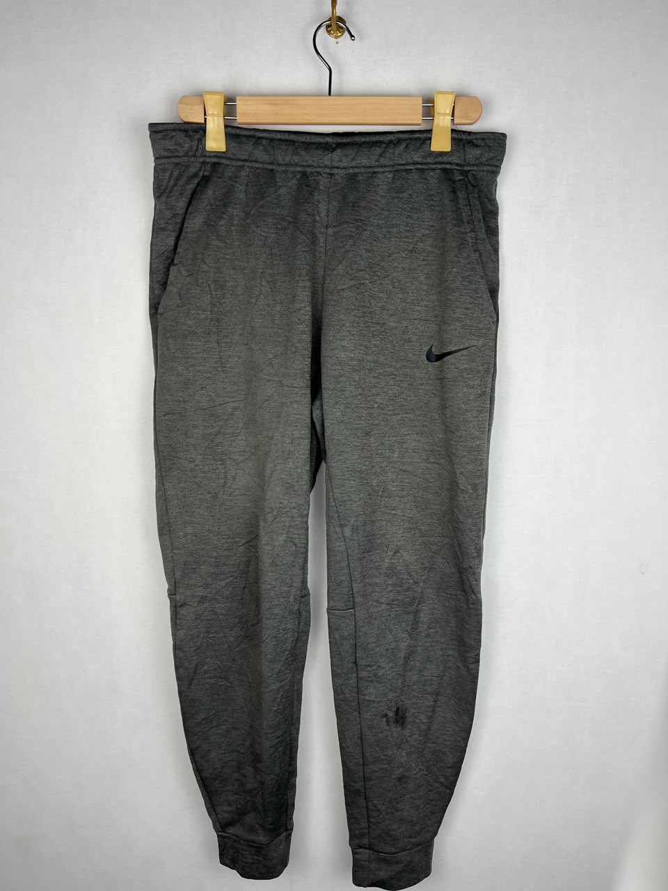 Nike Therma Dri-FIT Men's Dark Grey Heather Tapered Jogger Pants