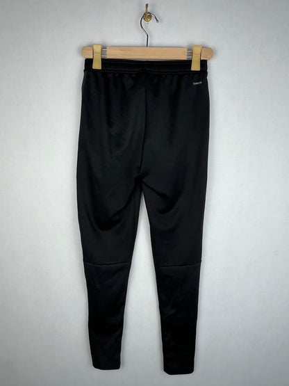 Adidas Sereno Men's Black Grey 3-Stripes Training Track Pants