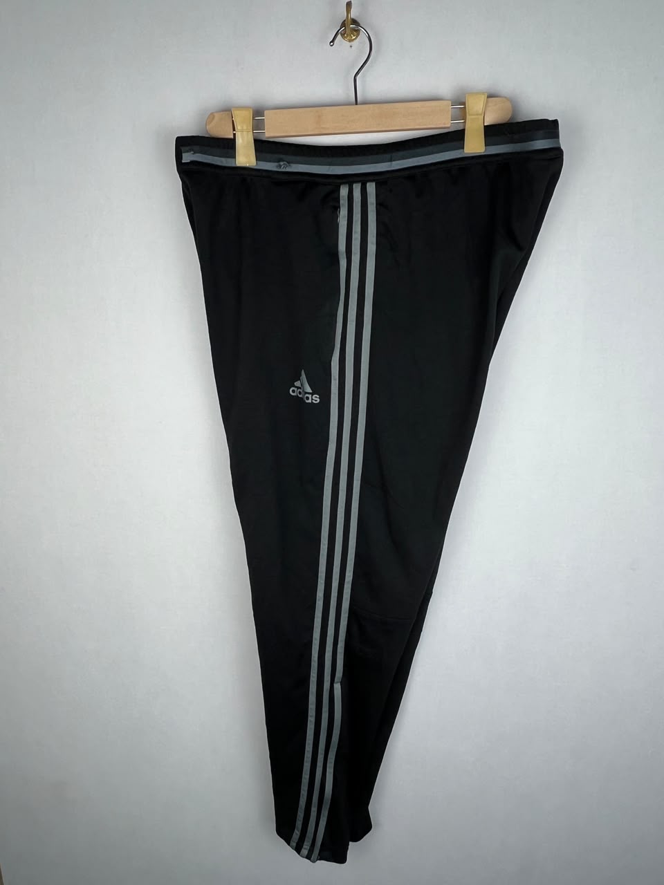 Adidas Condivo 16 Men's Black Grey 3-Stripes Training Track Pants