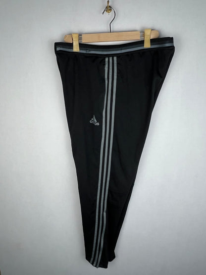 Adidas Condivo 16 Men's Black Grey 3-Stripes Training Track Pants