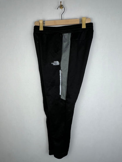 The North Face Men's Black Grey Panel Zip Pocket Jogger Pants