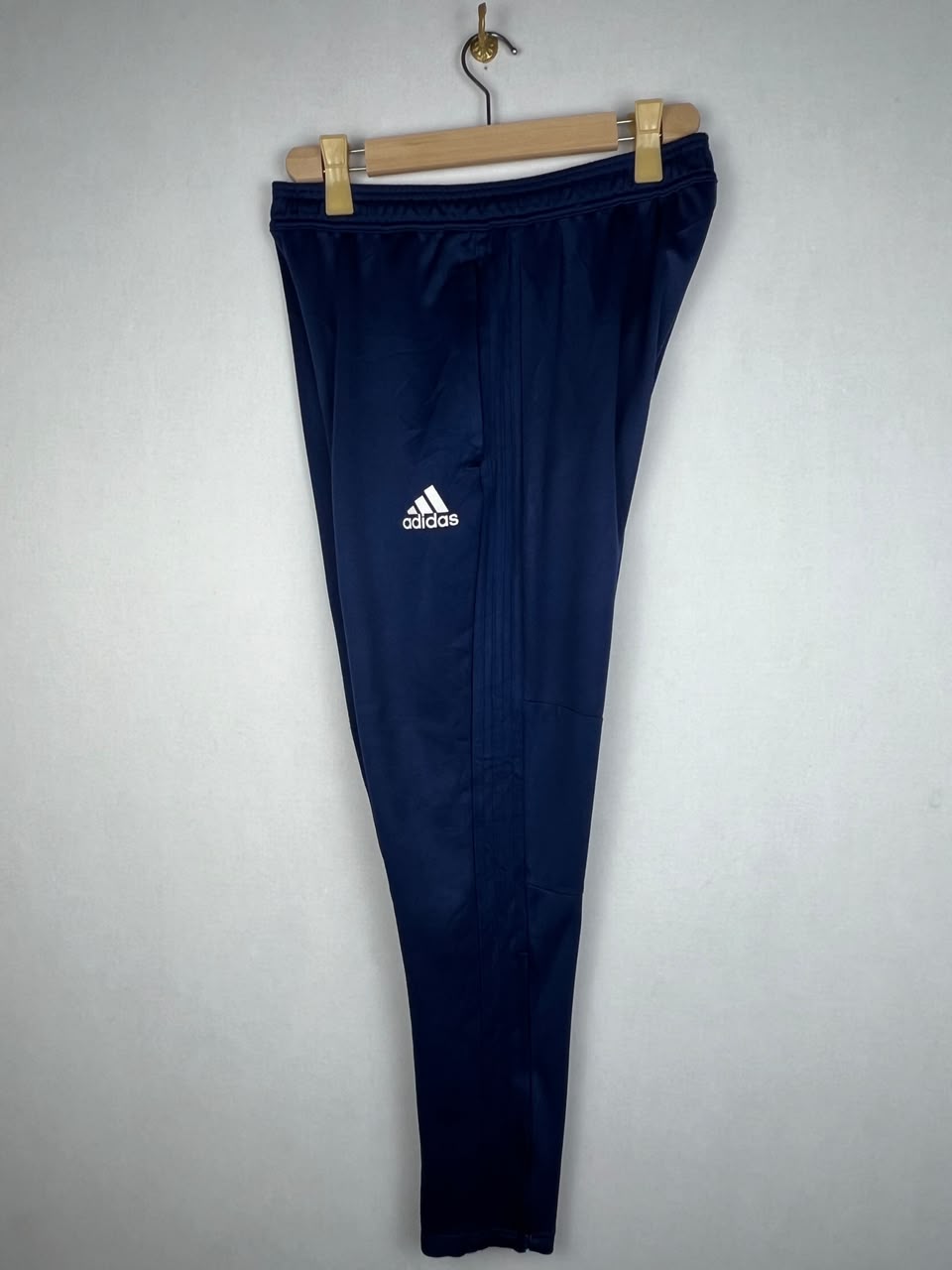 Adidas Tiro 17 Men's Navy Blue Tonal 3-Stripes Training Track Pants