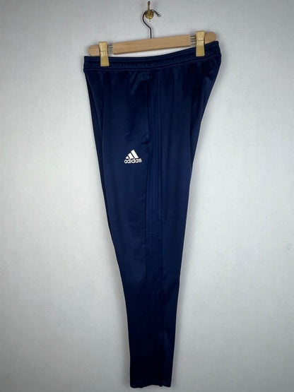 Adidas Tiro 17 Men's Navy Blue Tonal 3-Stripes Training Track Pants