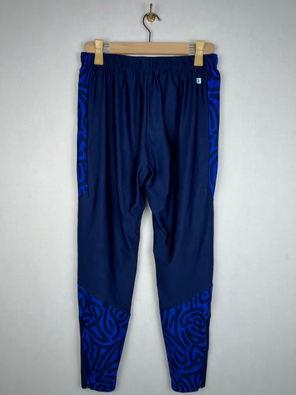 Kipsta Men's Navy Blue Royal Print Football Training Track Pants
