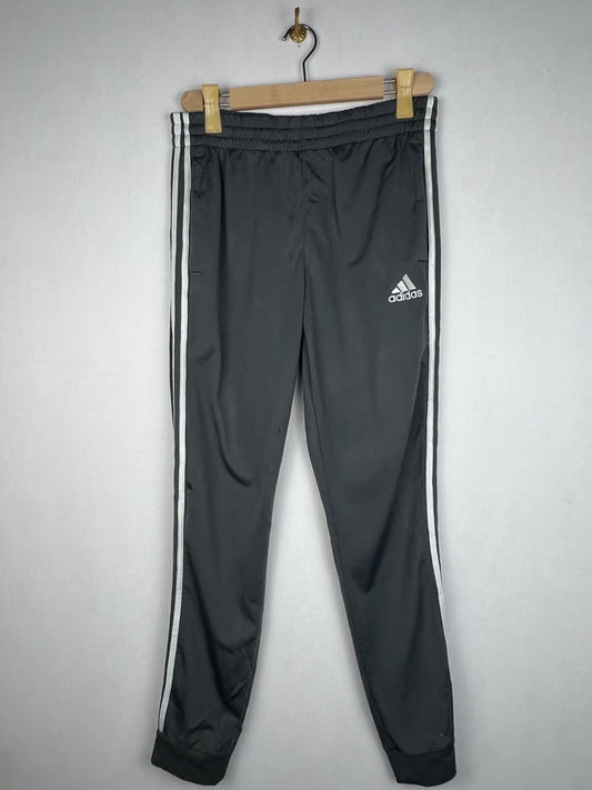 Adidas Primegreen Dark Grey White 3-Stripes Cuffed Jogger Track Pants