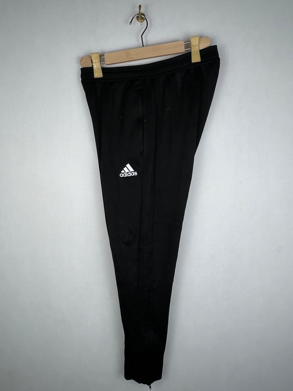 Adidas Tiro 19 Men's All Black 3-Stripes Training Track Pants