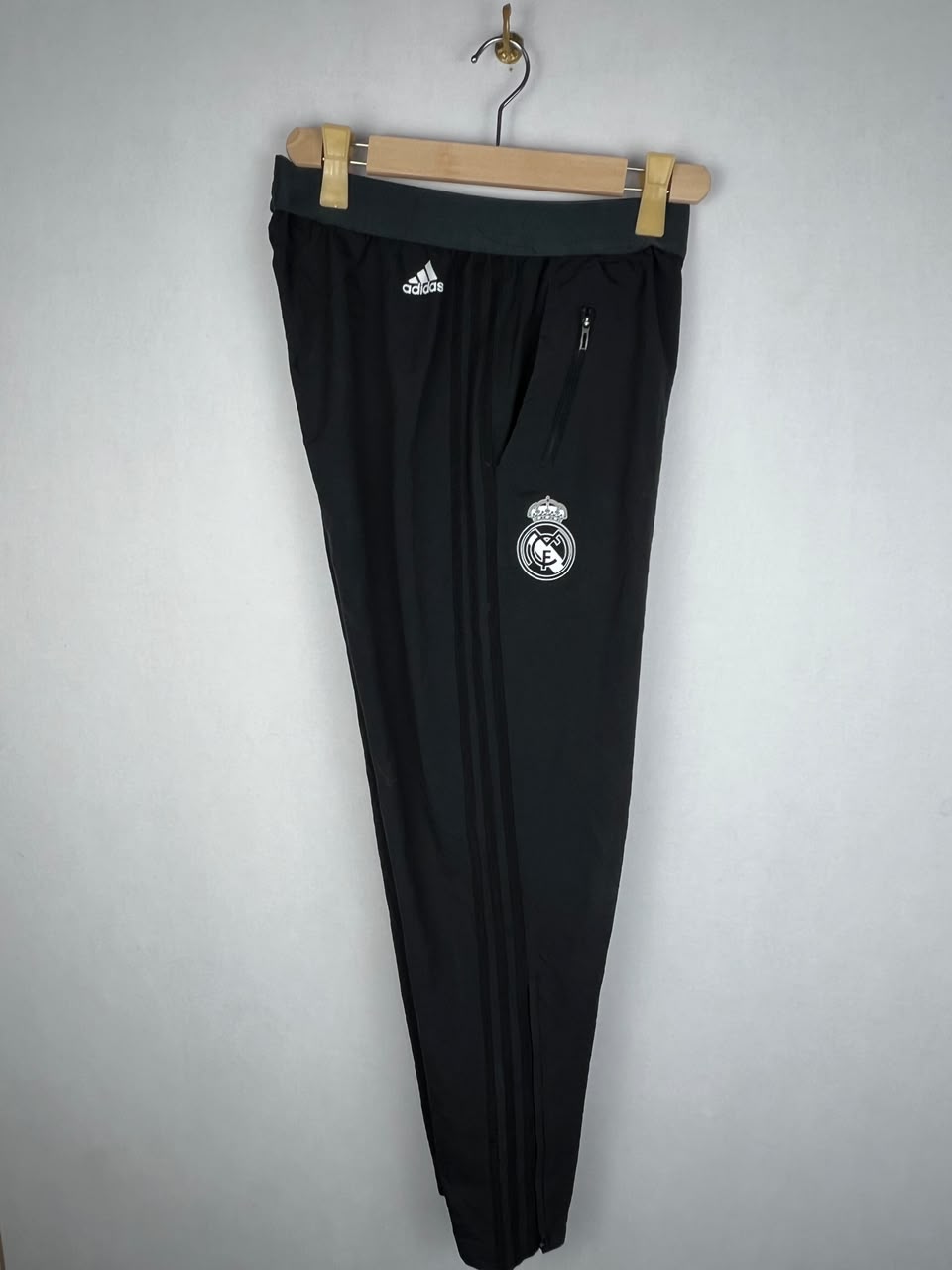 Adidas Real Madrid Champions League Men's Black Woven Training Track Pants
