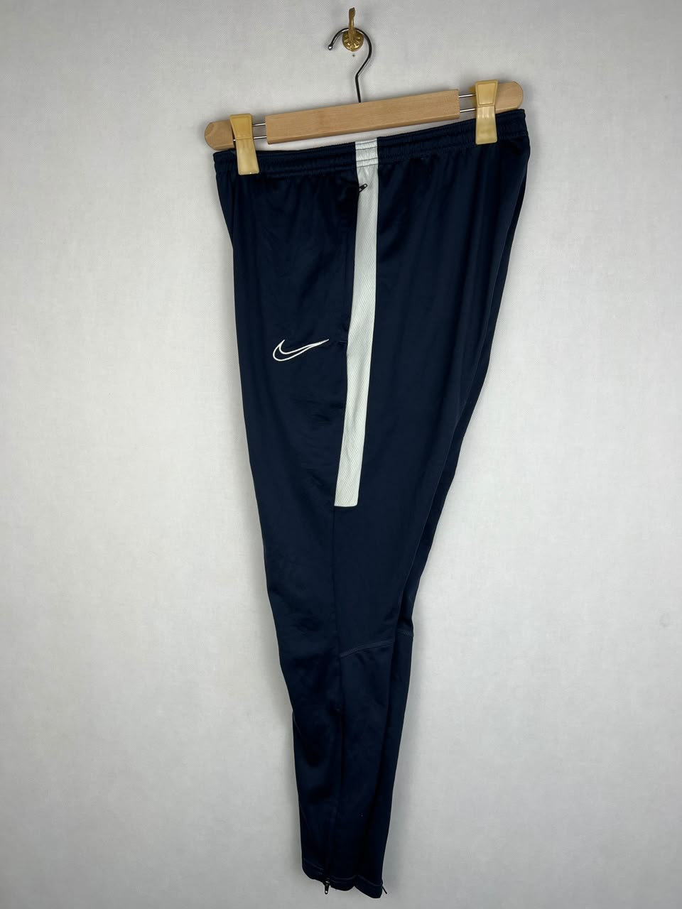 Nike Dri-FIT Academy 19 Men's Navy Blue White Panel Training Track Pants