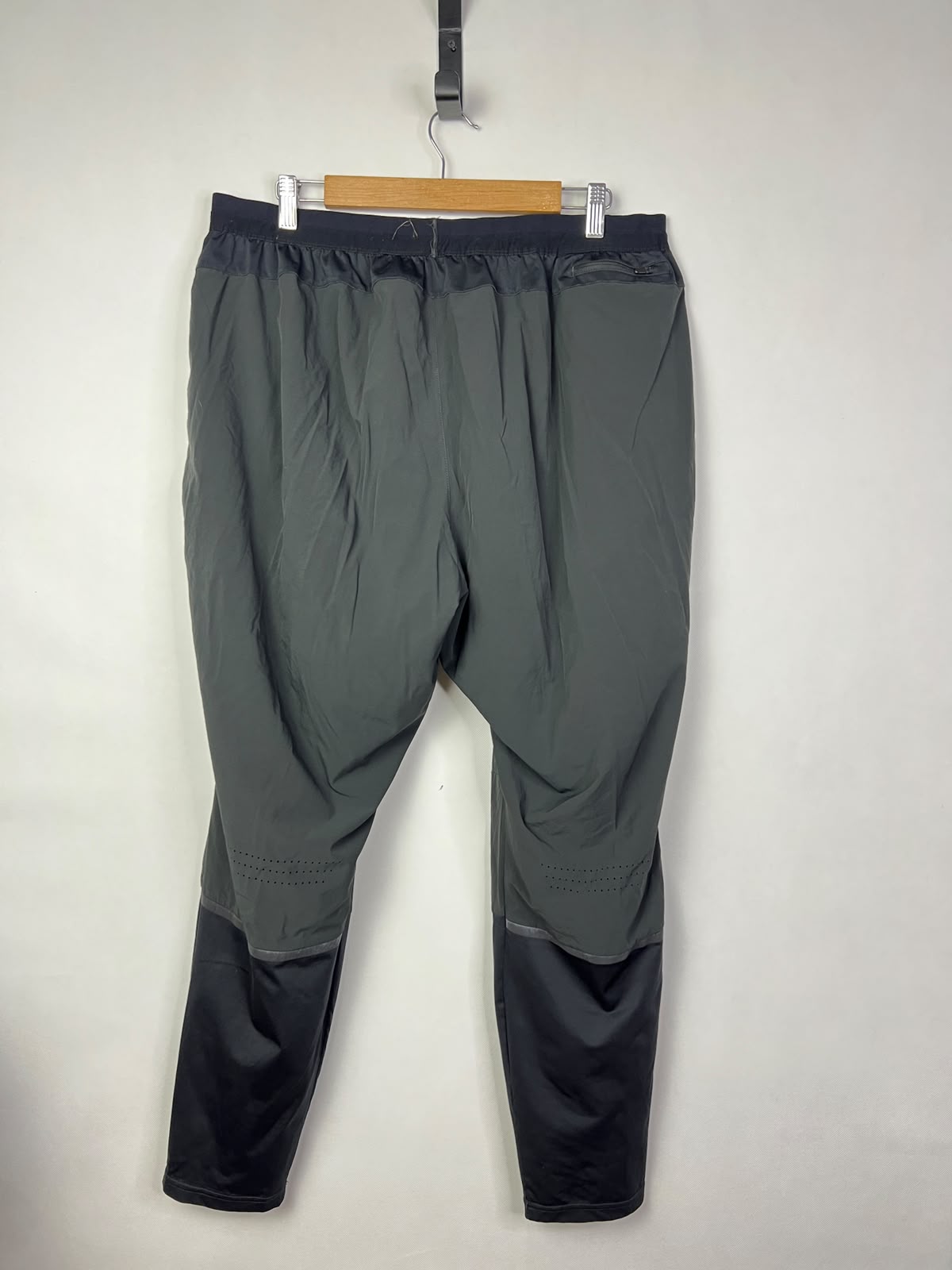 Black High-Waist Jogger Pants