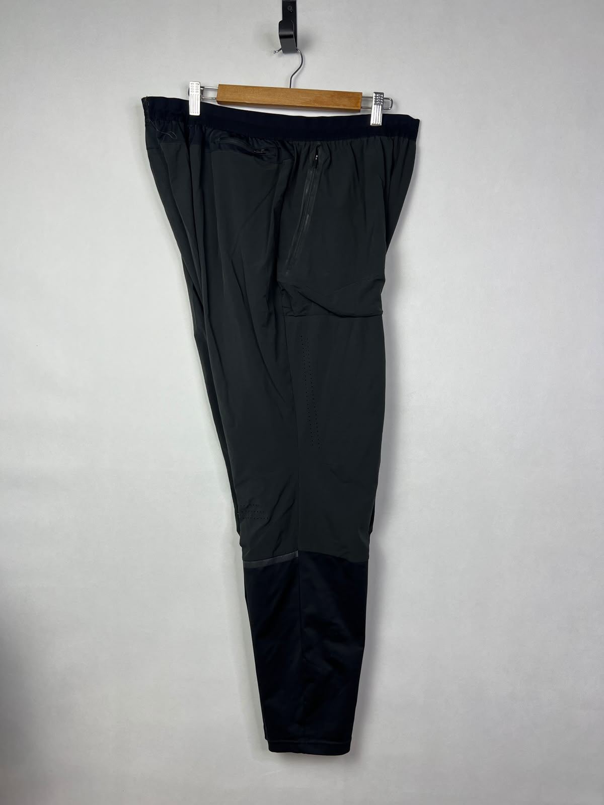 Black High-Waist Jogger Pants