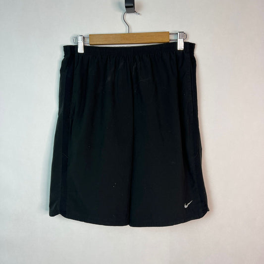 Nike Navy Blue Racing Stripe Shorts