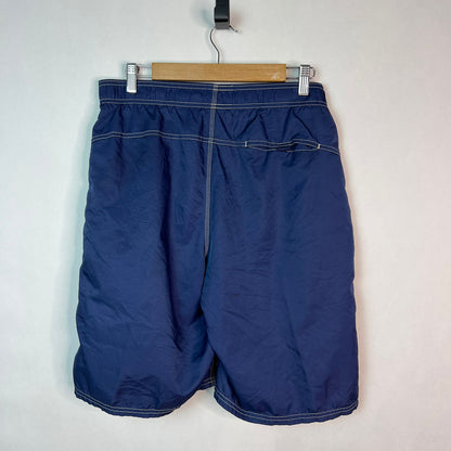 Nike Navy Blue Racing Stripe Shorts