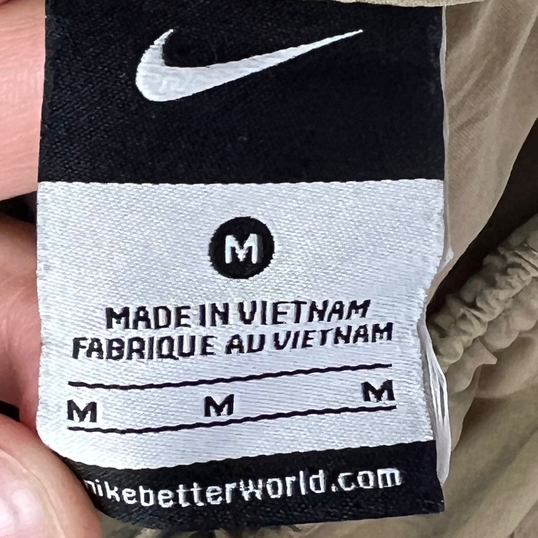 Nike Khaki Zip Pocket Shorts