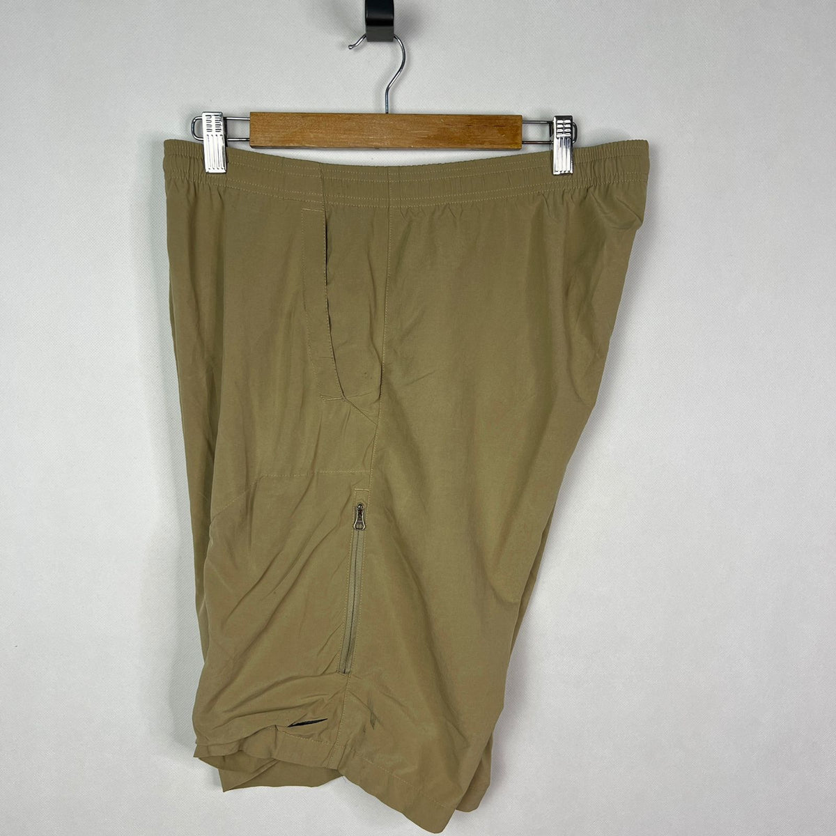 Nike Khaki Zip Pocket Shorts