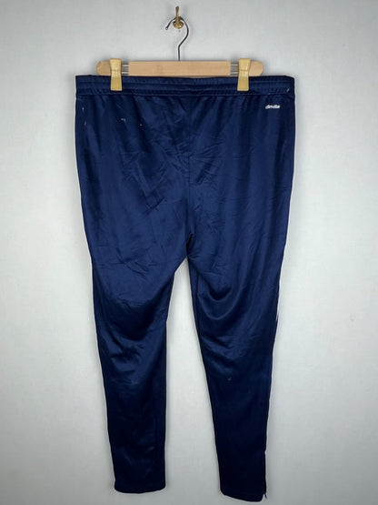 Adidas Tiro 21 Men's Navy Blue White 3-Stripes Training Track Pants