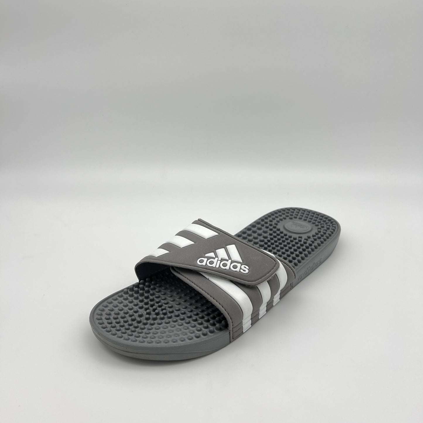 Massage footbed recovery slides