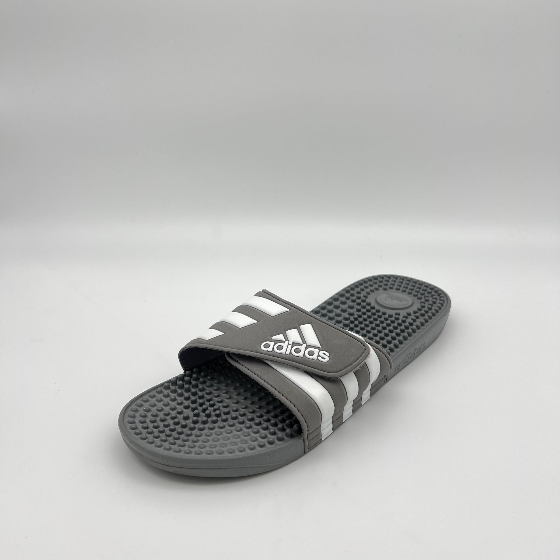 Massage footbed recovery slides