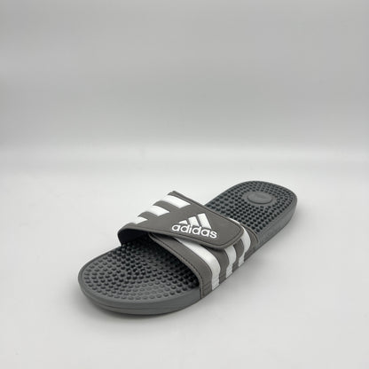Massage footbed recovery slides